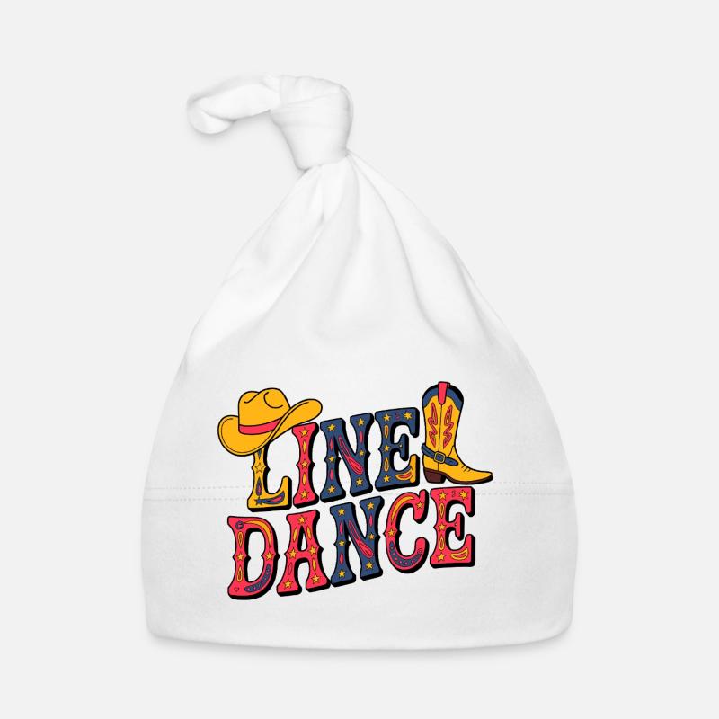 Illustration western de danse en ligne Bonnet bio Bébé