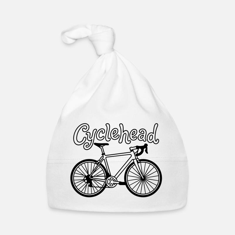 Fahrrad-Hipster Baby Bio-Mütze