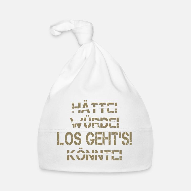 Could Have Would Could Get Started Motivation Saying Organic Baby Cap
