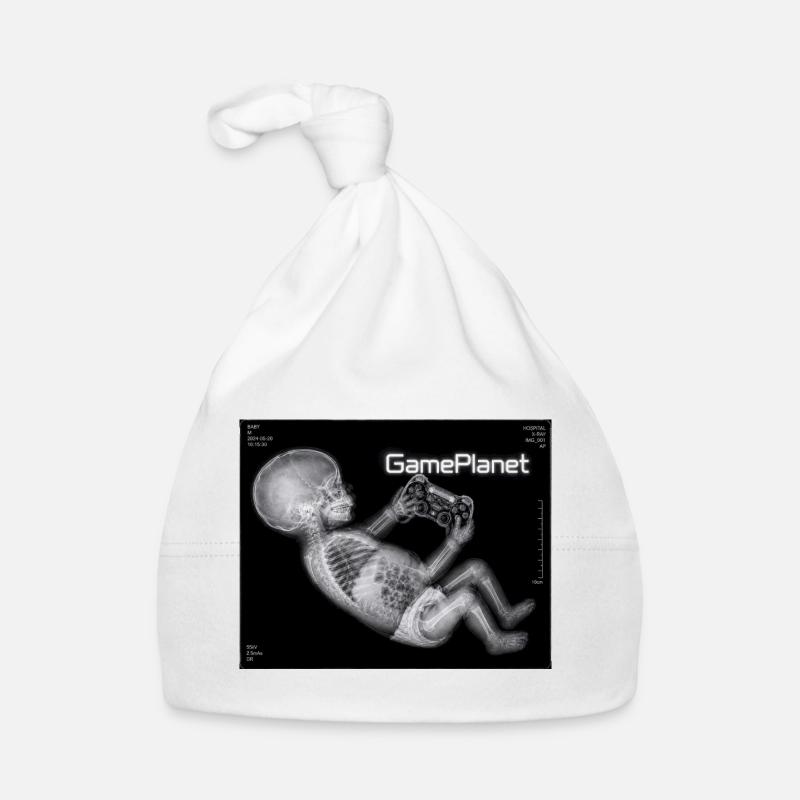 Bébé à rayons X avec manette de jeu Bonnet bio Bébé