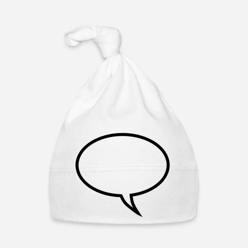 SpeechBubbleDesign Organic Baby Cap