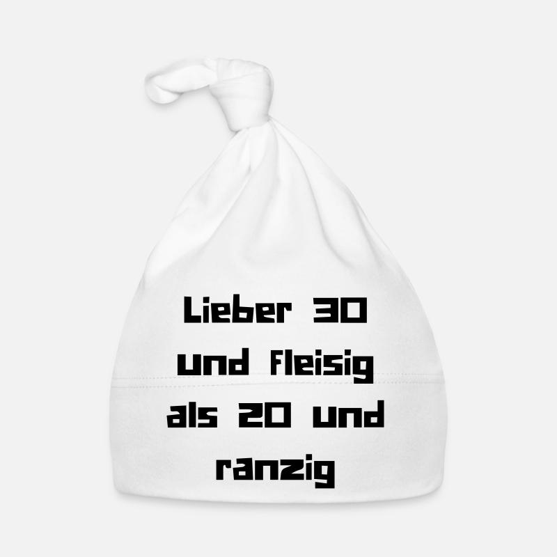 30er Baby Bio-Mütze