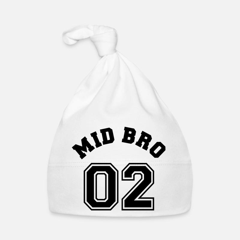 Mid Bro 02 - Middle Brother Bonnet bio Bébé