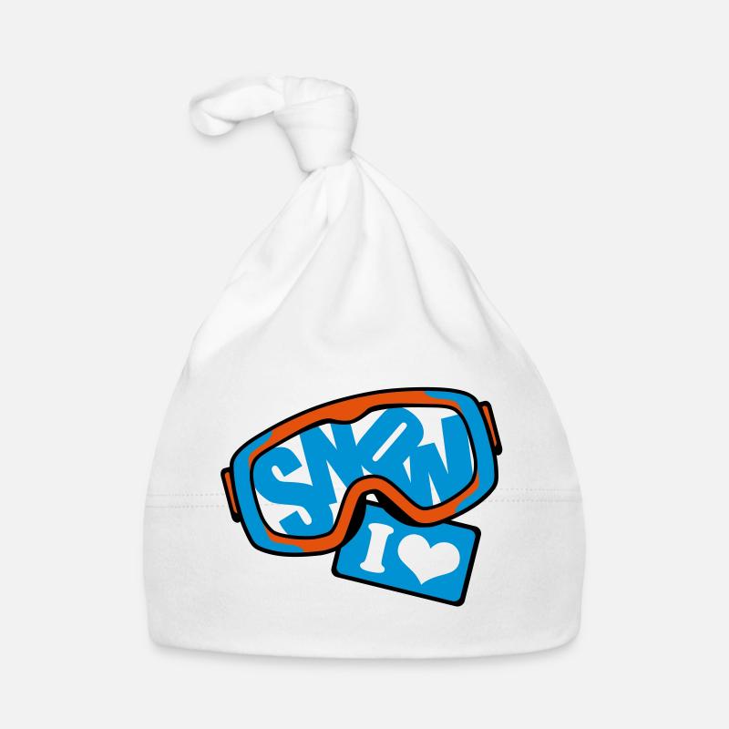 schnee Baby Bio-Mütze