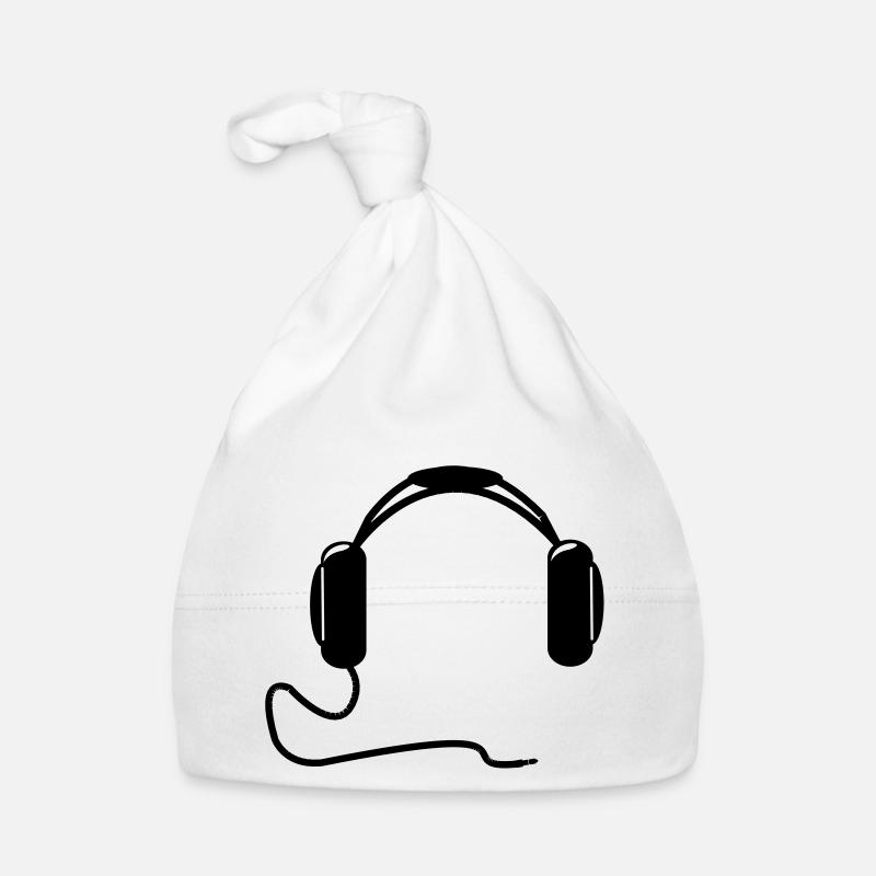 DJ Kopfhörer Baby Bio-Mütze
