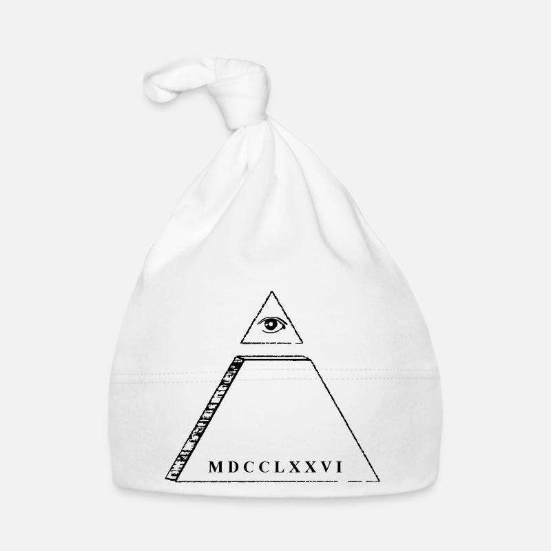 Pyramide - oeil de la Providence Bonnet bio Bébé