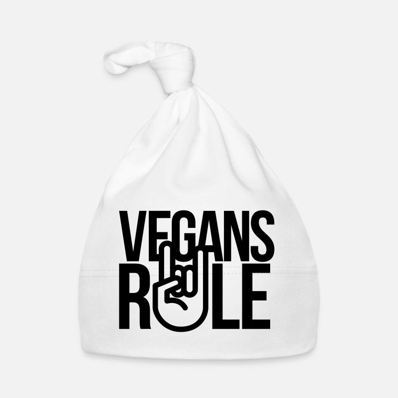 vegans rule Bonnet bio Bébé