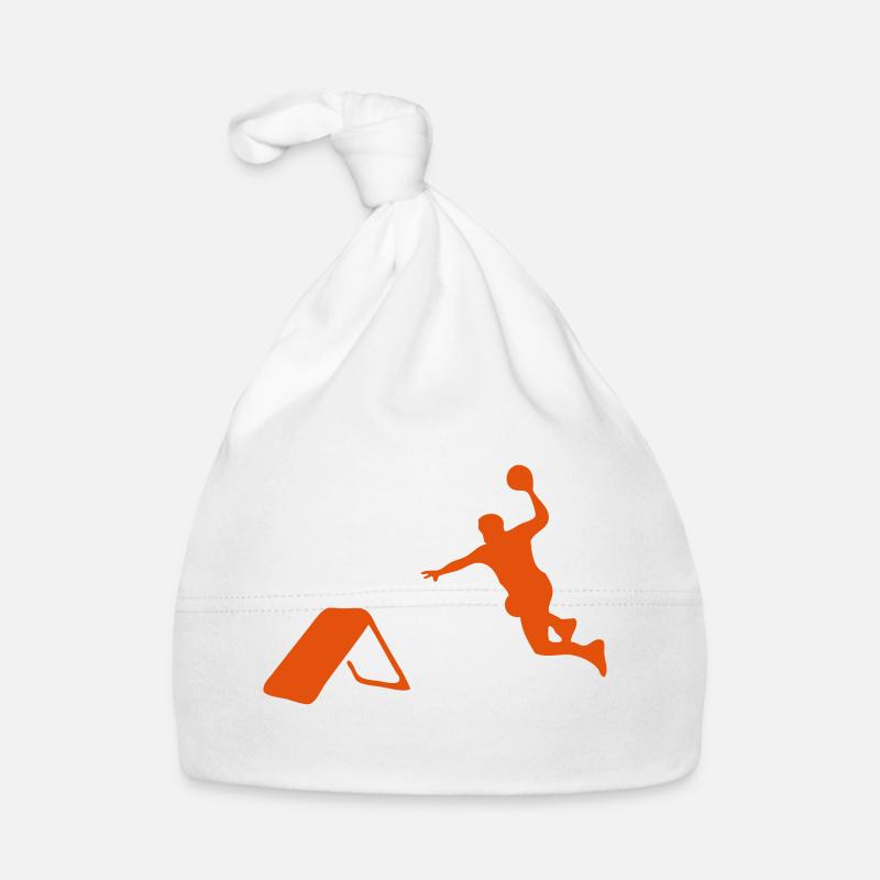 Tchoukball Silhouette Schatten Baby Bio-Mütze