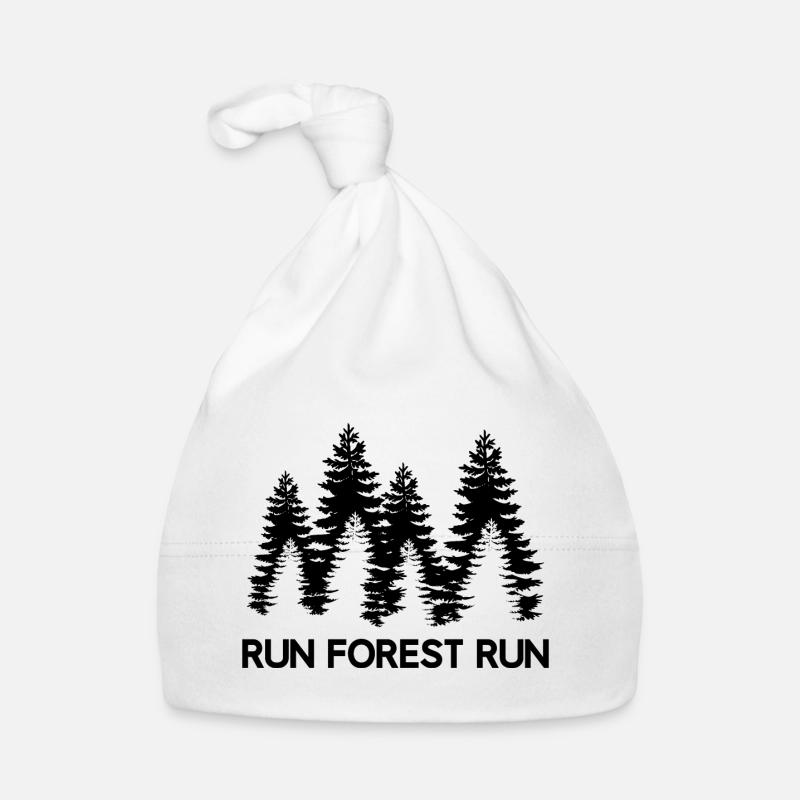 Run Forest Run Organic Baby Cap