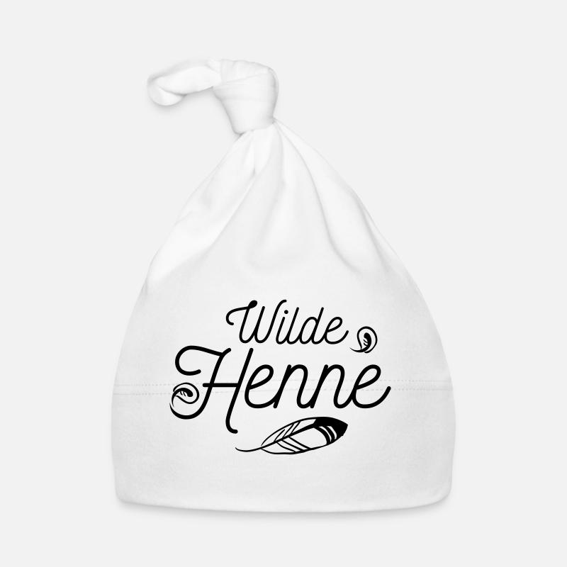 wilde Henne Baby Bio-Mütze
