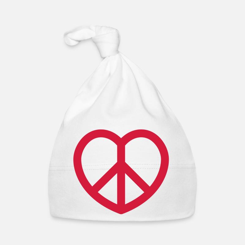 peace Organic Baby Cap