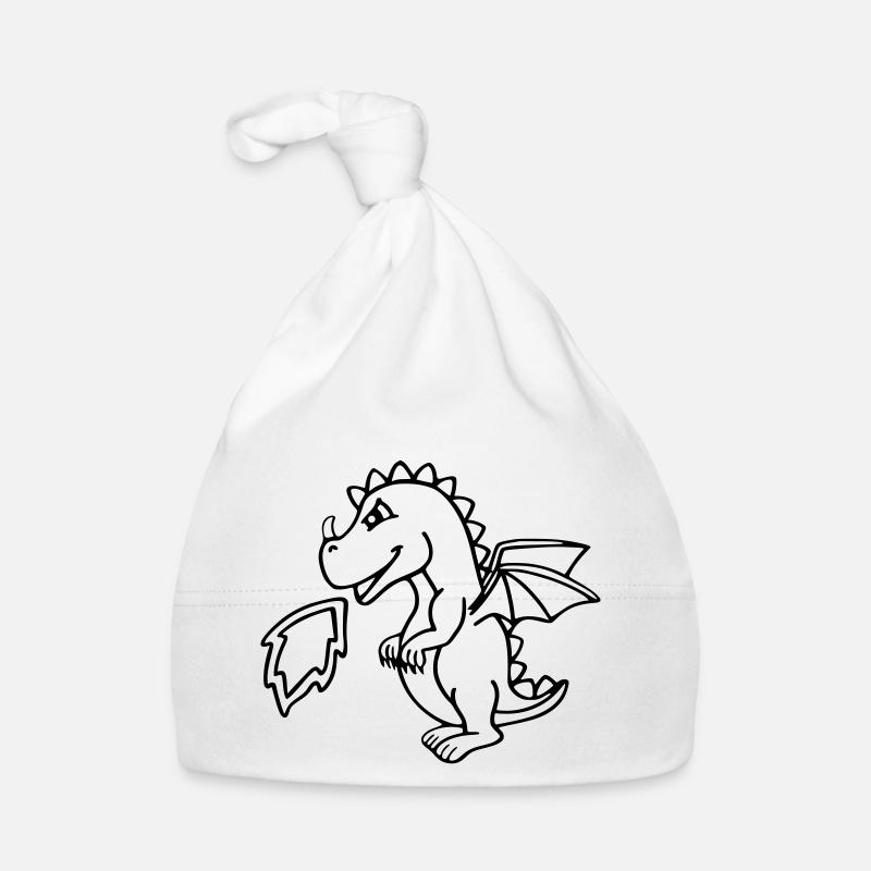 Drache Baby Bio-Mütze