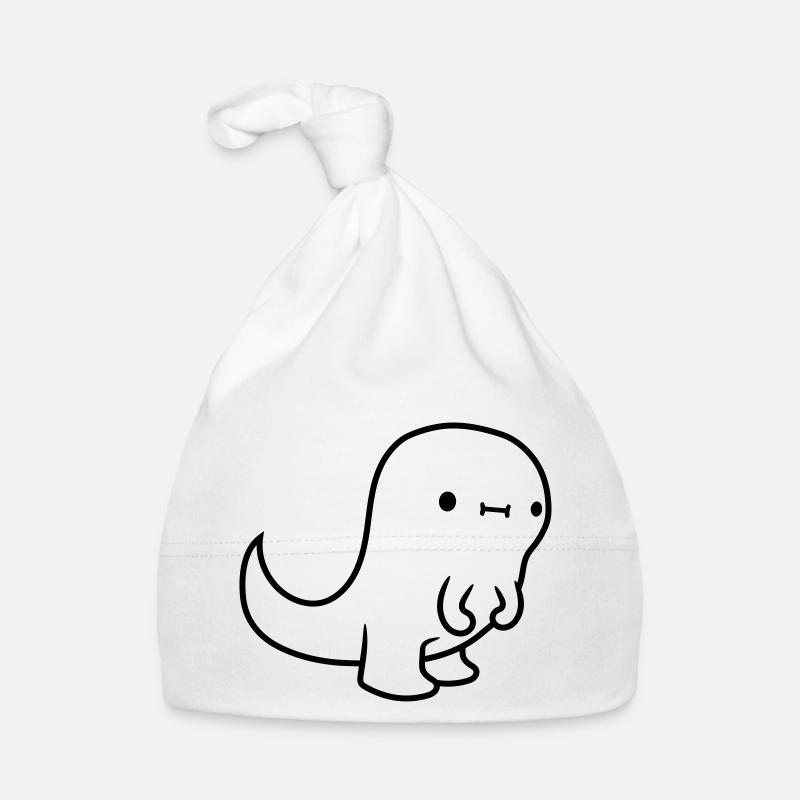 Small T Rex Organic Baby Cap
