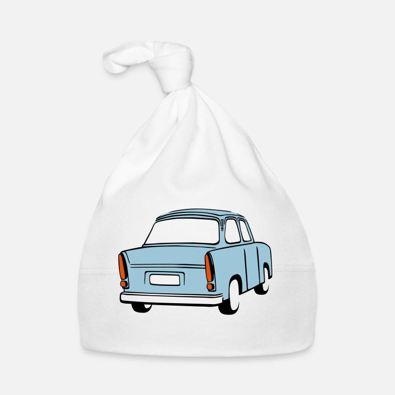 Sky blue Trabi Trabant Organic Baby Cap