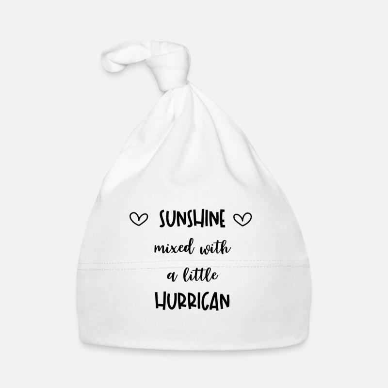 Hurrican Sunshine - Bonnet bio Bébé - blanc