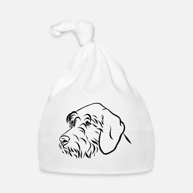 Jagdhunde Portrait Baby Bio-Mütze