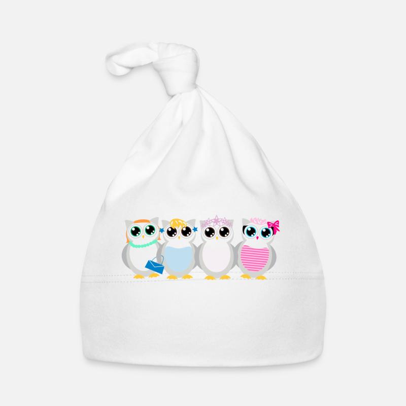 Hiboux Bonnet bio Bébé