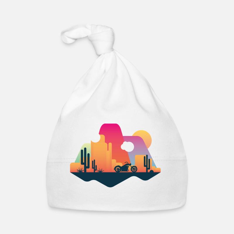 Chopper Wüste Baby Bio-Mütze