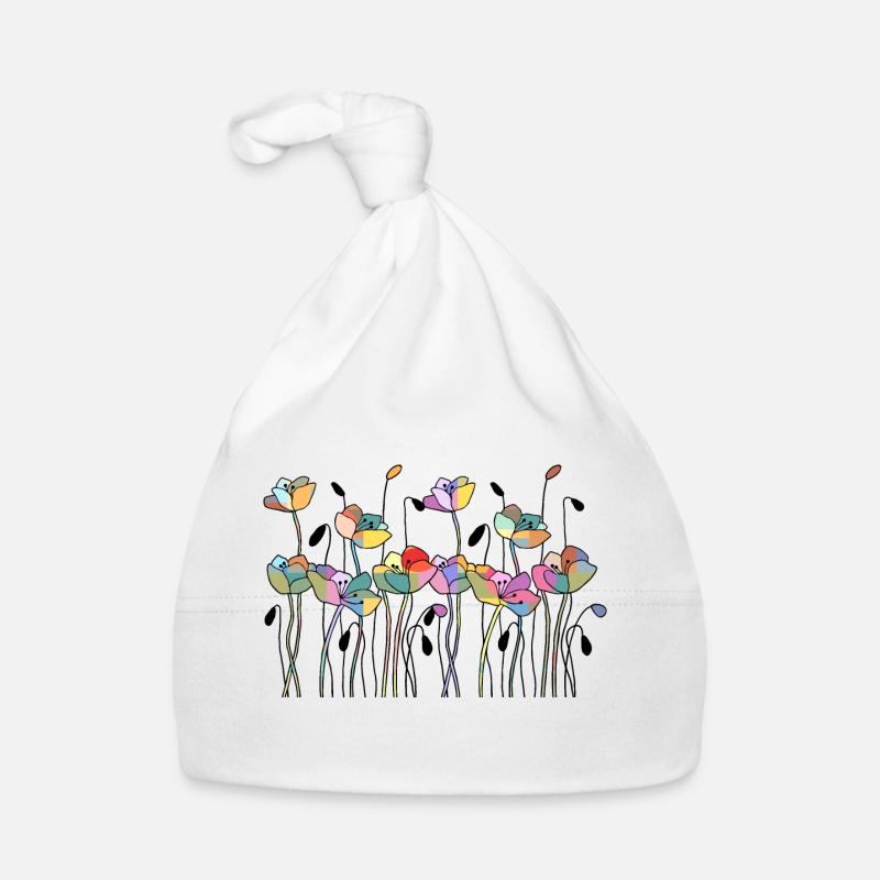 fleurs Bonnet bio Bébé