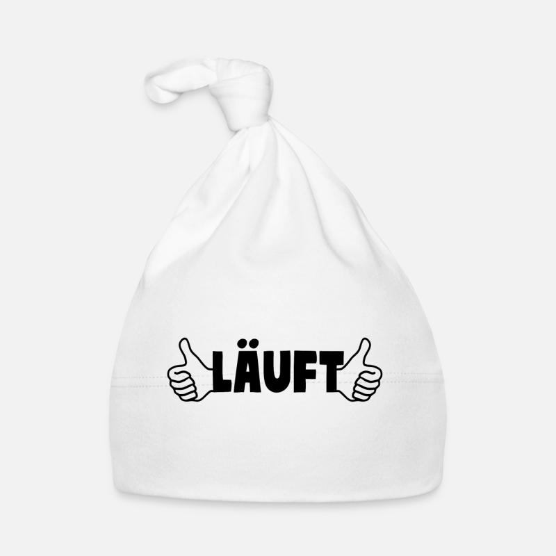 LÄUFT Baby Bio-Mütze