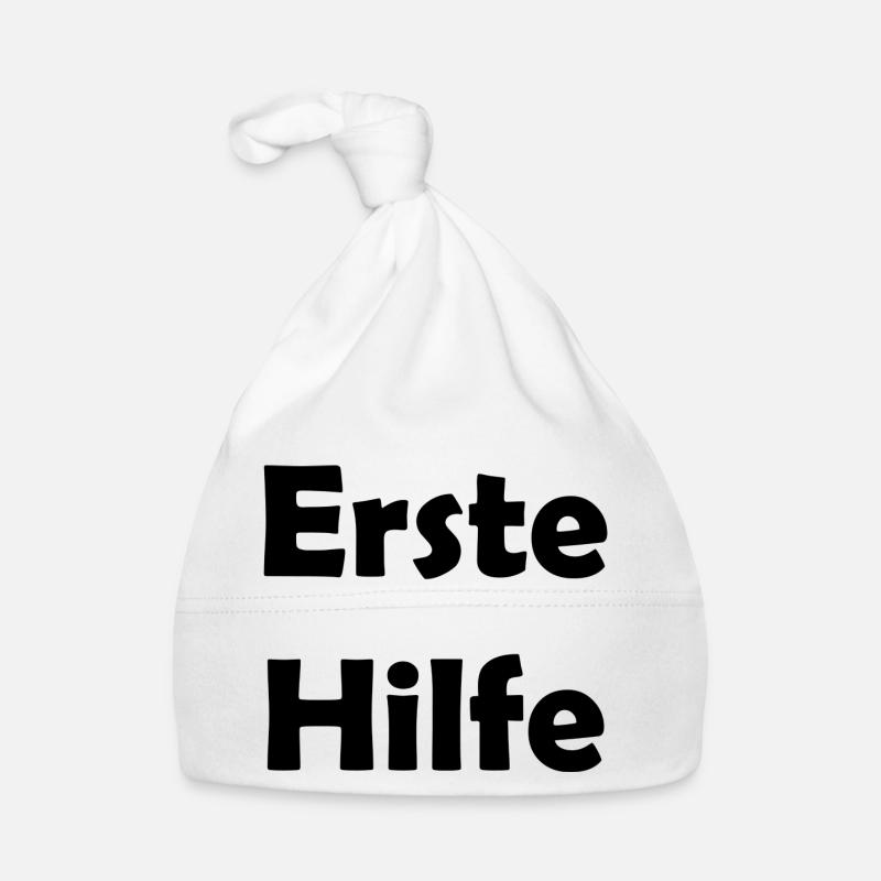 Erste Hilfe Baby Bio-Mütze