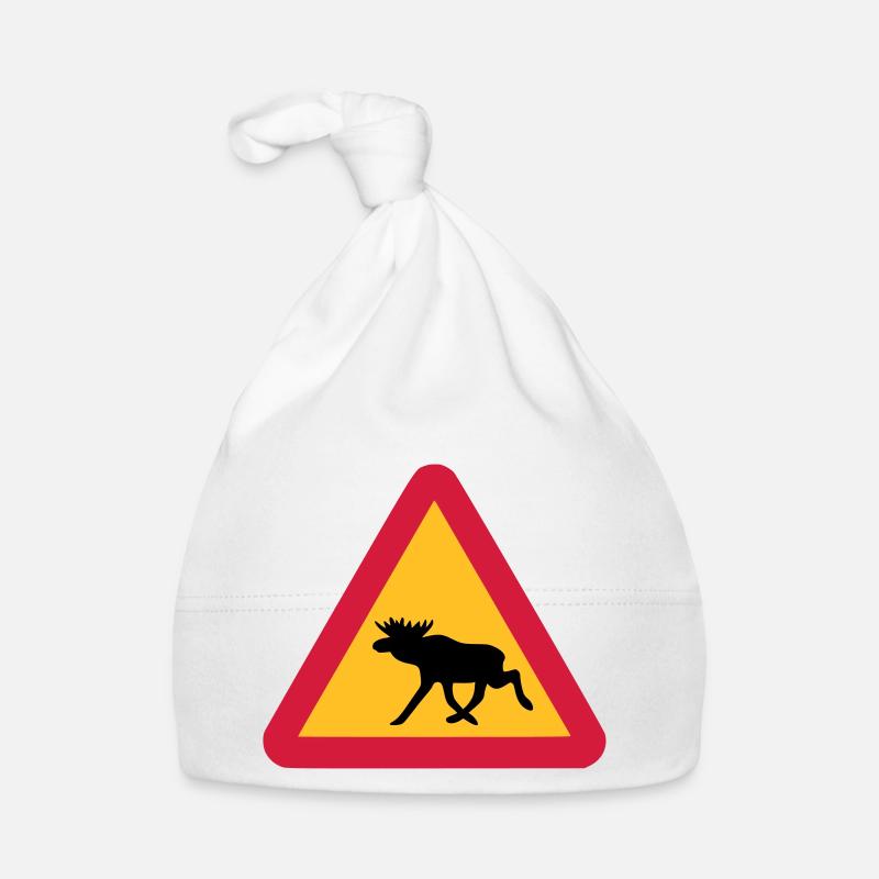 Moose Organic Baby Cap