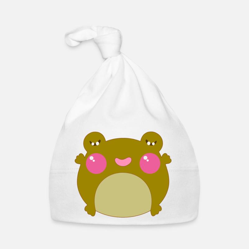 - Frosch. Baby Bio-Mütze