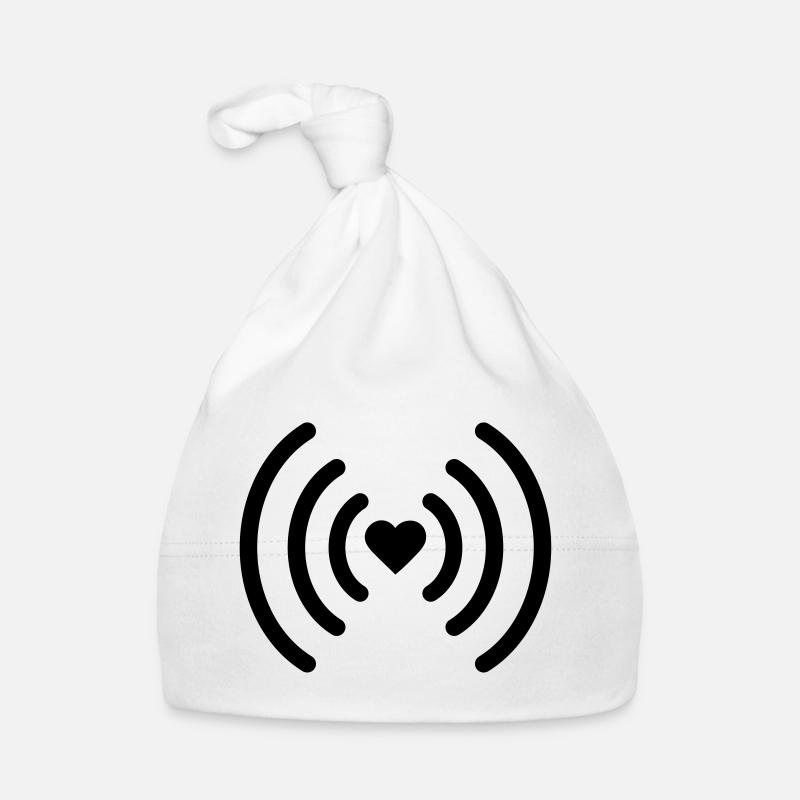 Herz Baby Bio-Mütze
