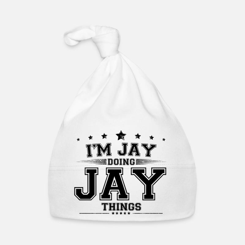 Ich bin Jay, der Jay-Dinge macht Baby Bio-Mütze