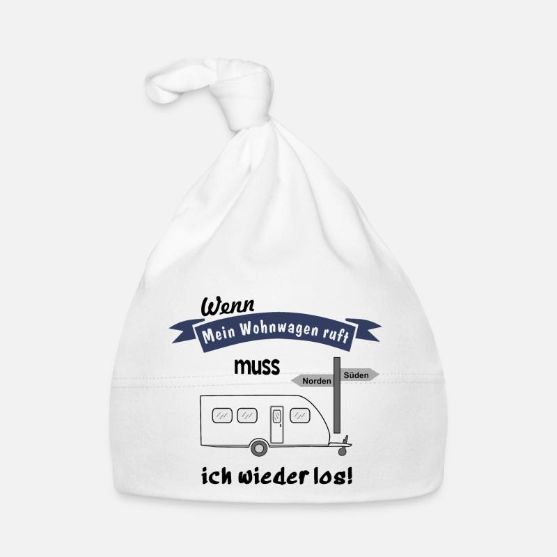 mein wohnwagen ruft Baby Bio-Mütze