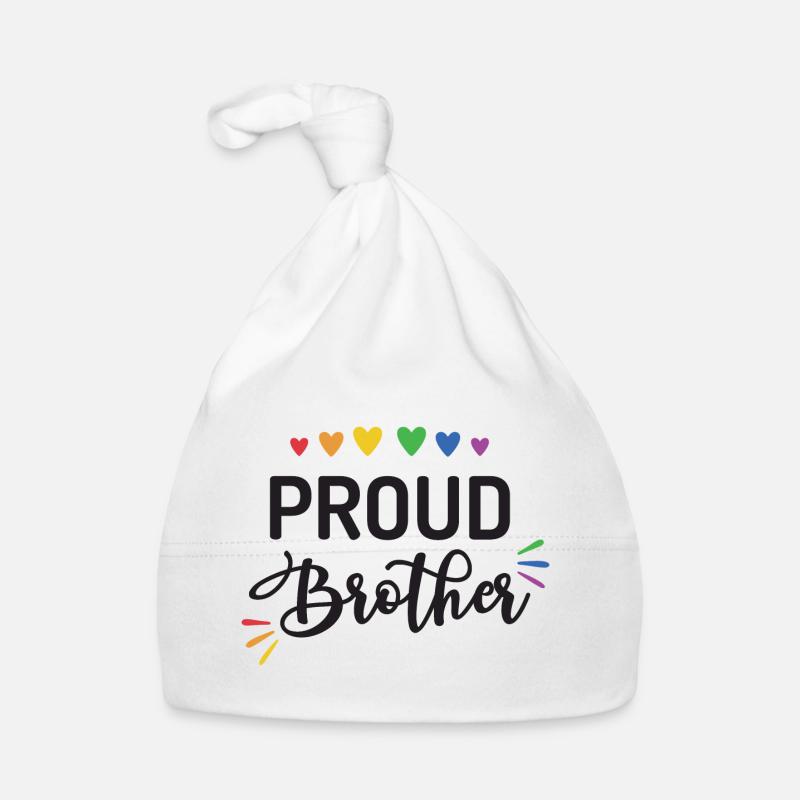 Stolzer Bruder Baby Bio-Mütze