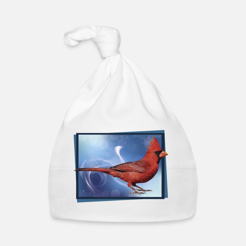 Der nördliche Kardinal Baby Bio-Mütze