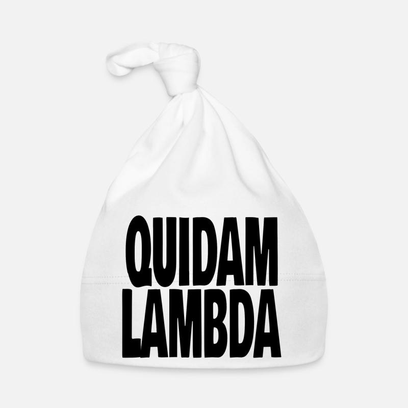 quidam lambda Bonnet bio Bébé