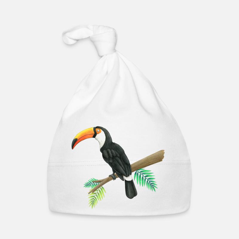 Toucan Organic Baby Cap