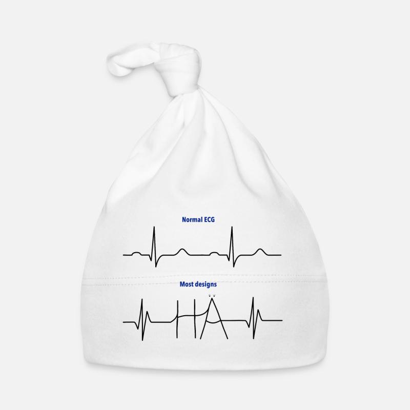 Elektrokardiogramm (EKG) - Normal versus Hä? Baby Bio-Mütze