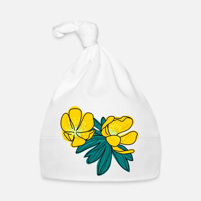Winter Aconite Baby Bio-Mütze