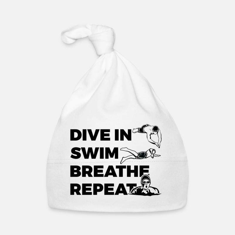 Swimming routine Organic Baby Cap