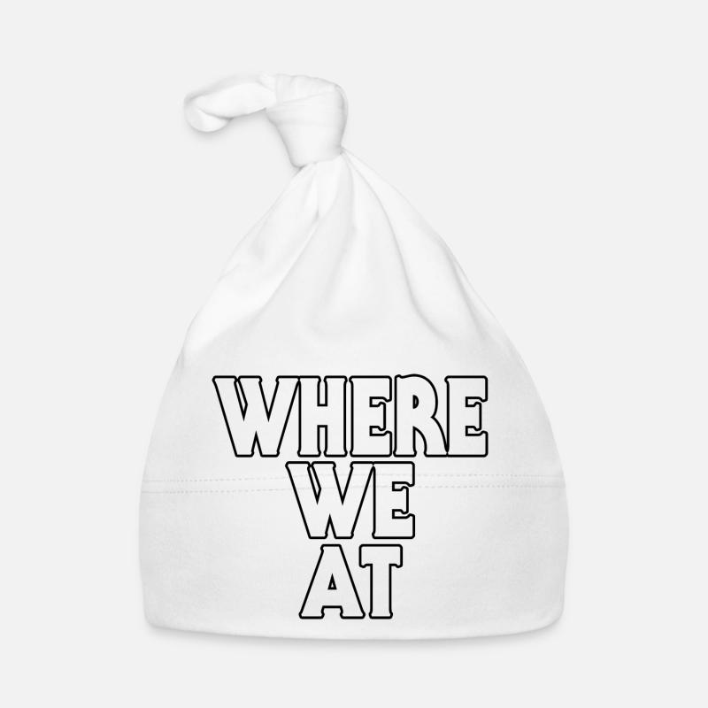 Where We At Organic Baby Cap