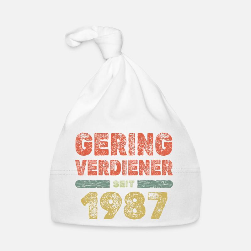 1987 1987 Baby Bio-Mütze