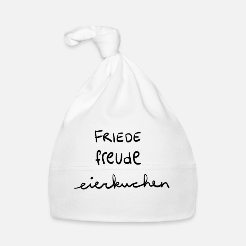 Friede - Freude - Eierkuchen Baby Bio-Mütze