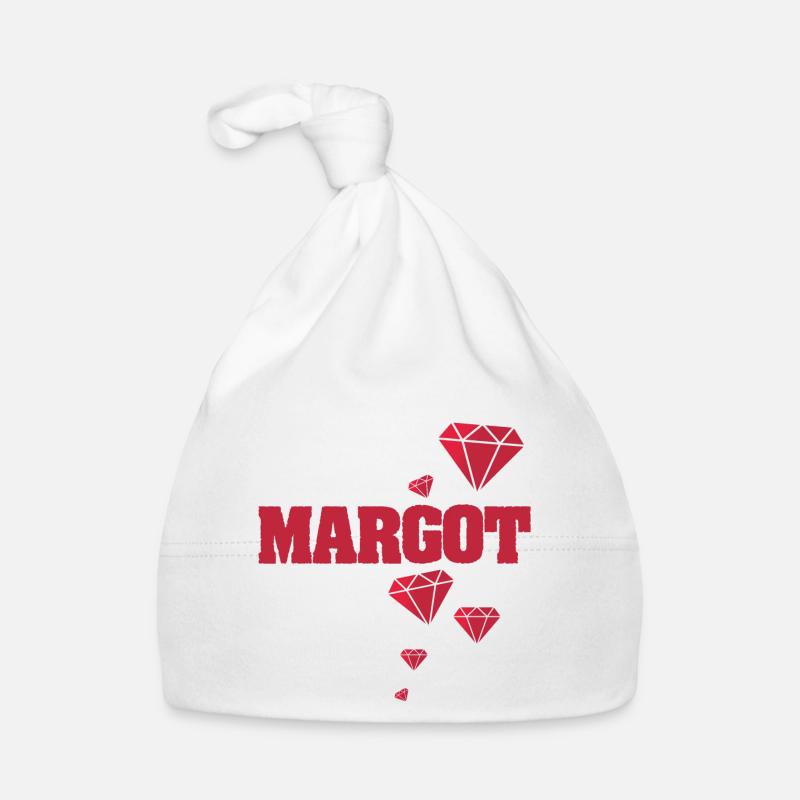 Idée cadeau pour Margot diamant rubis Bonnet bio Bébé