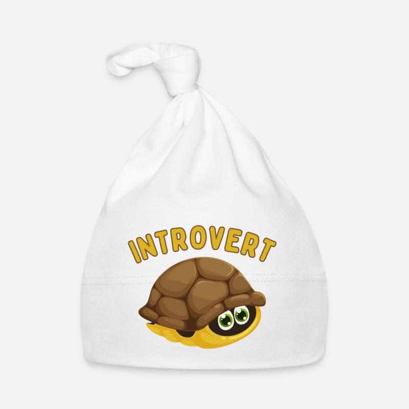 Introvertiert Baby Bio-Mütze