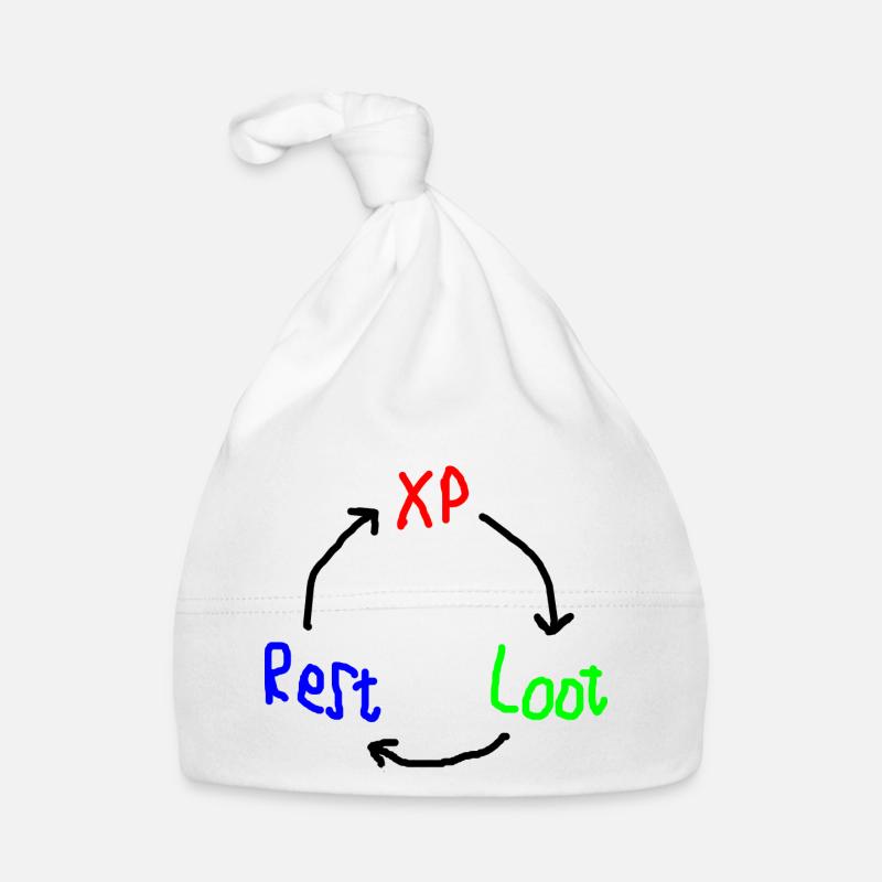 Le triangle sacré du bonheur Bonnet bio Bébé