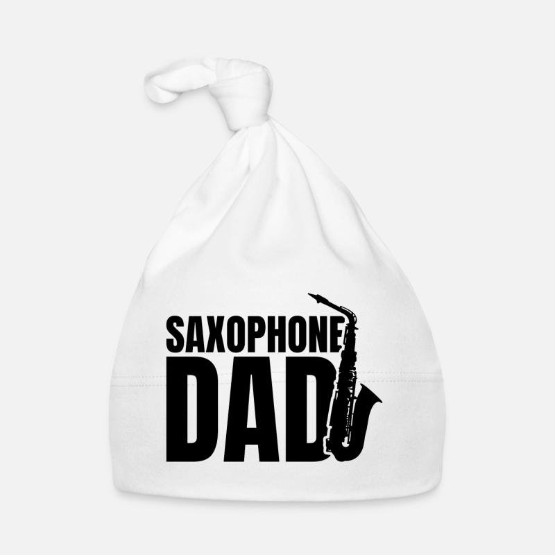 Saxophon Papa Baby Bio-Mütze