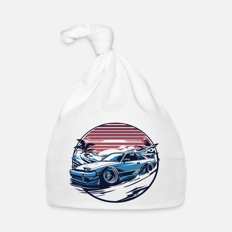 Japanese style car, JDM Organic Baby Cap
