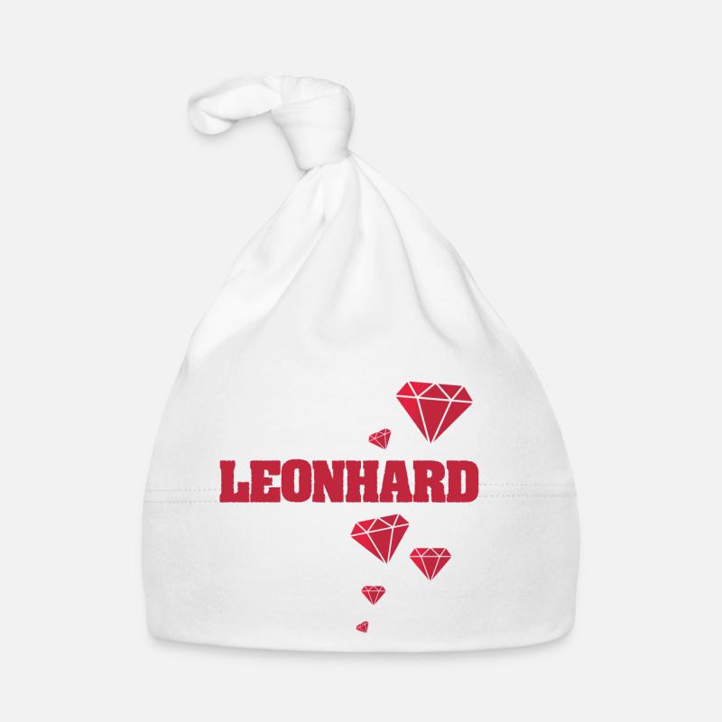 Leonhard as a name Organic Baby Cap