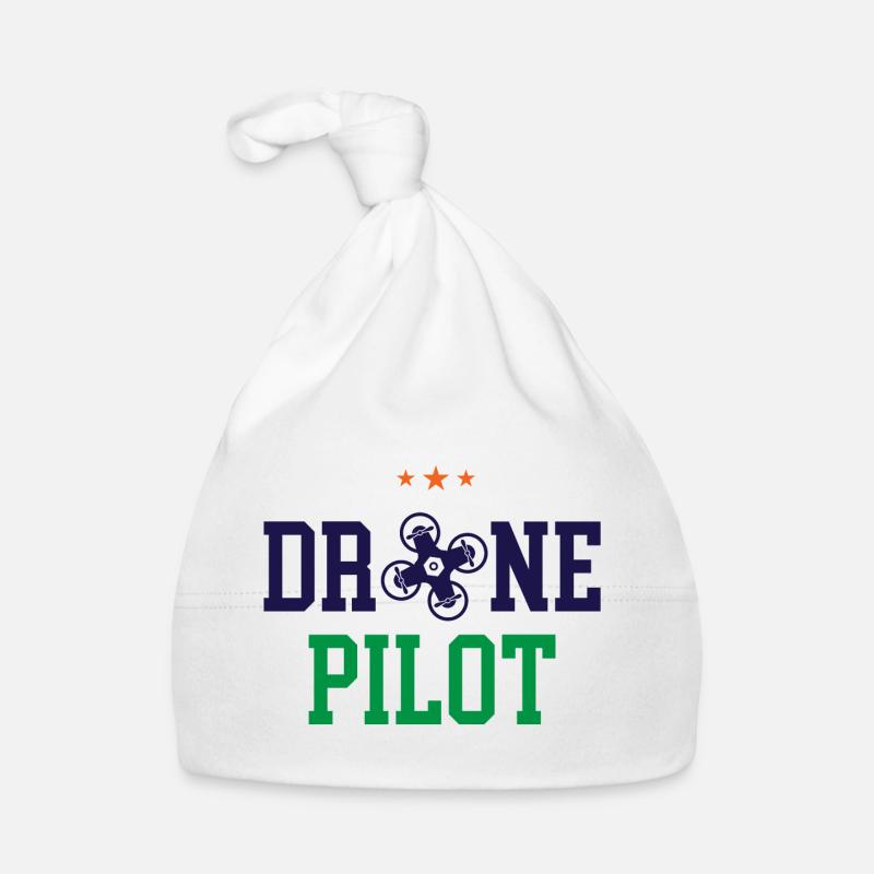 Drone Pilot Organic Baby Cap