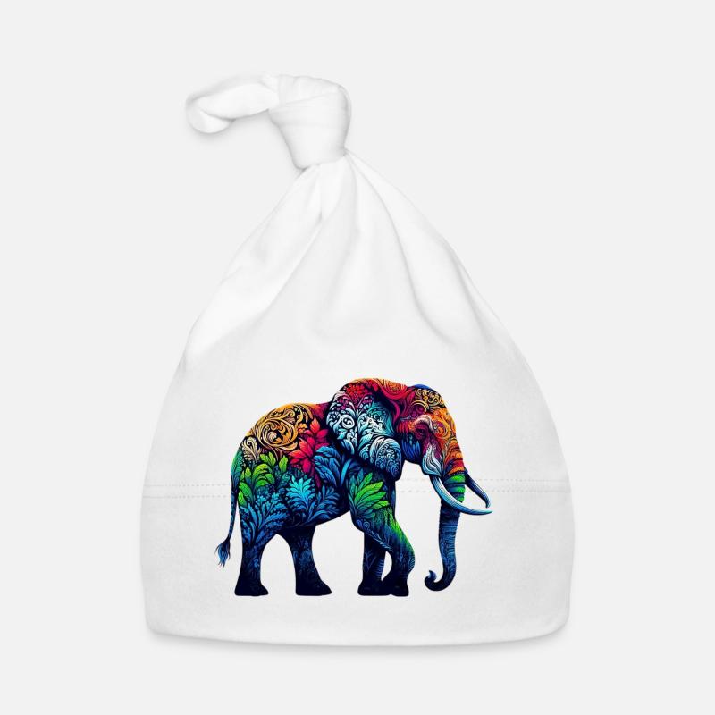 Elefant Baby Bio-Mütze