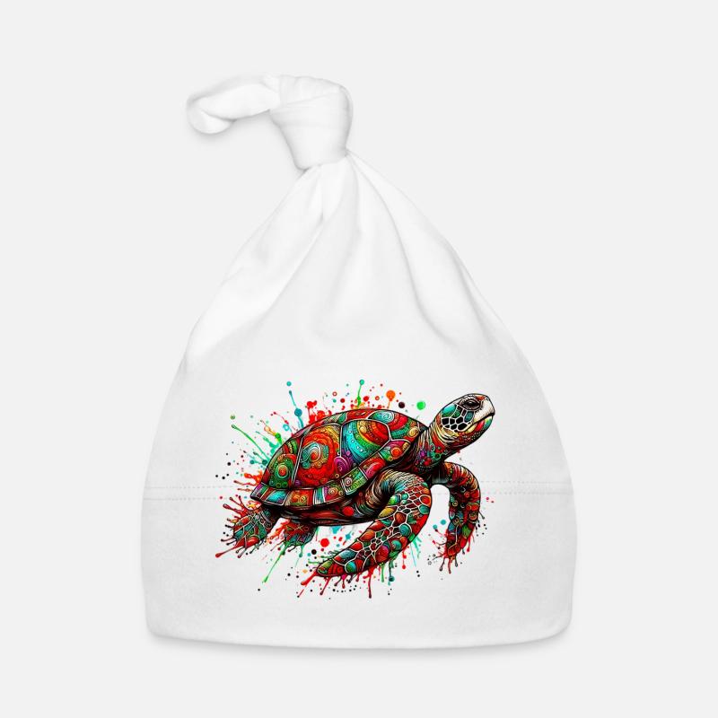 Turtle Organic Baby Cap
