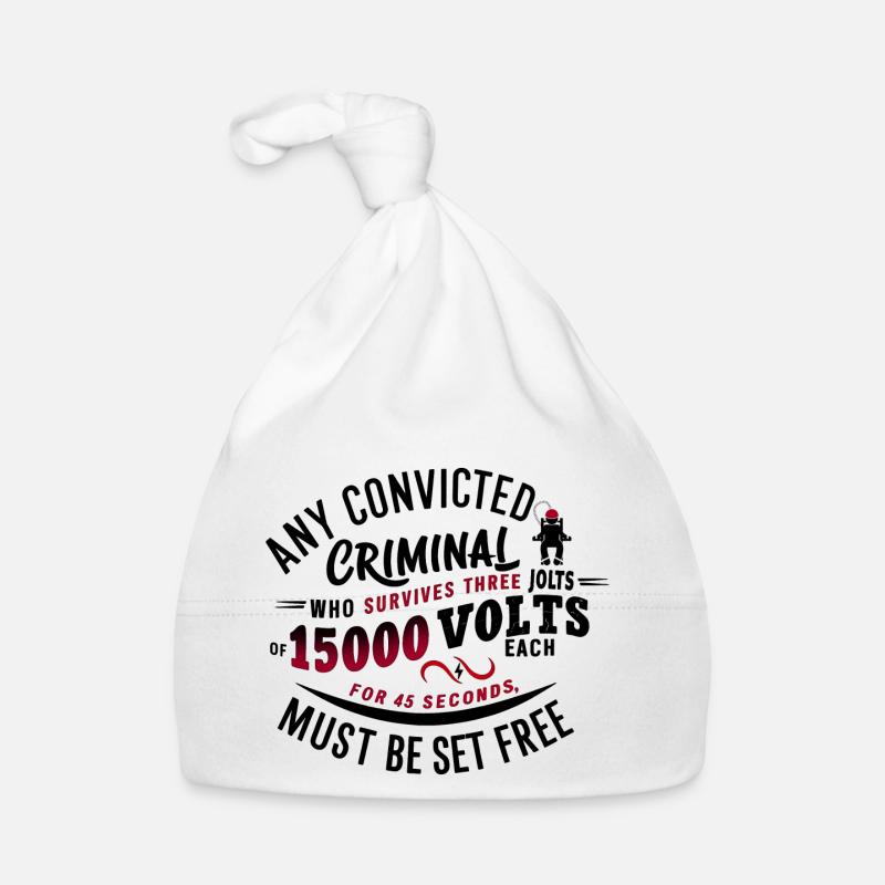 Electric Justice: Freiheit oder Schicksal? Baby Bio-Mütze